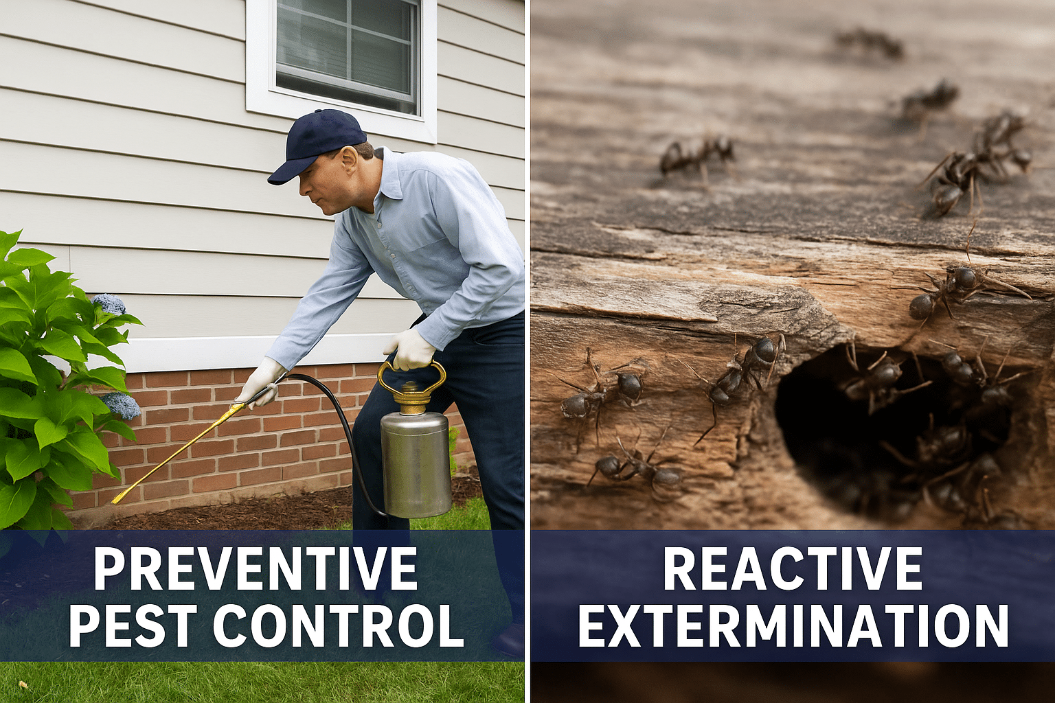 Preventive Pest Control vs Reactive Extermination - Blue Duck Pest Control Indiana