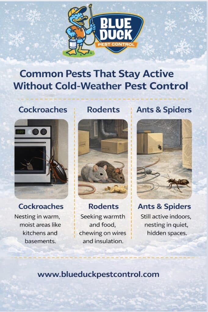 Winter Pest Control: Why You Need It - Blue Duck Pest Control