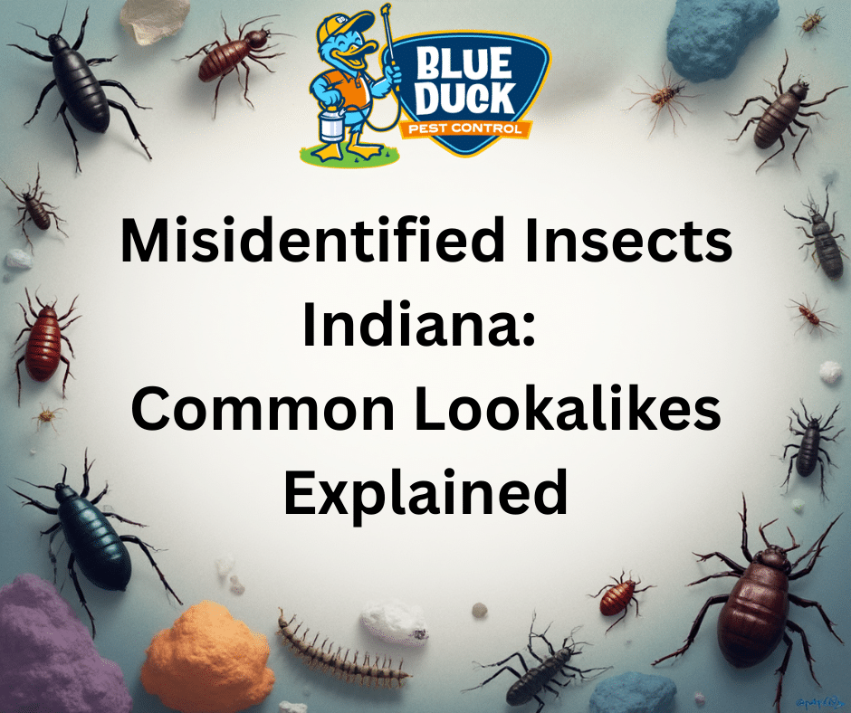 Misidentified Insects in Indiana – Common Lookalikes Explained | Blue Duck Pest Control