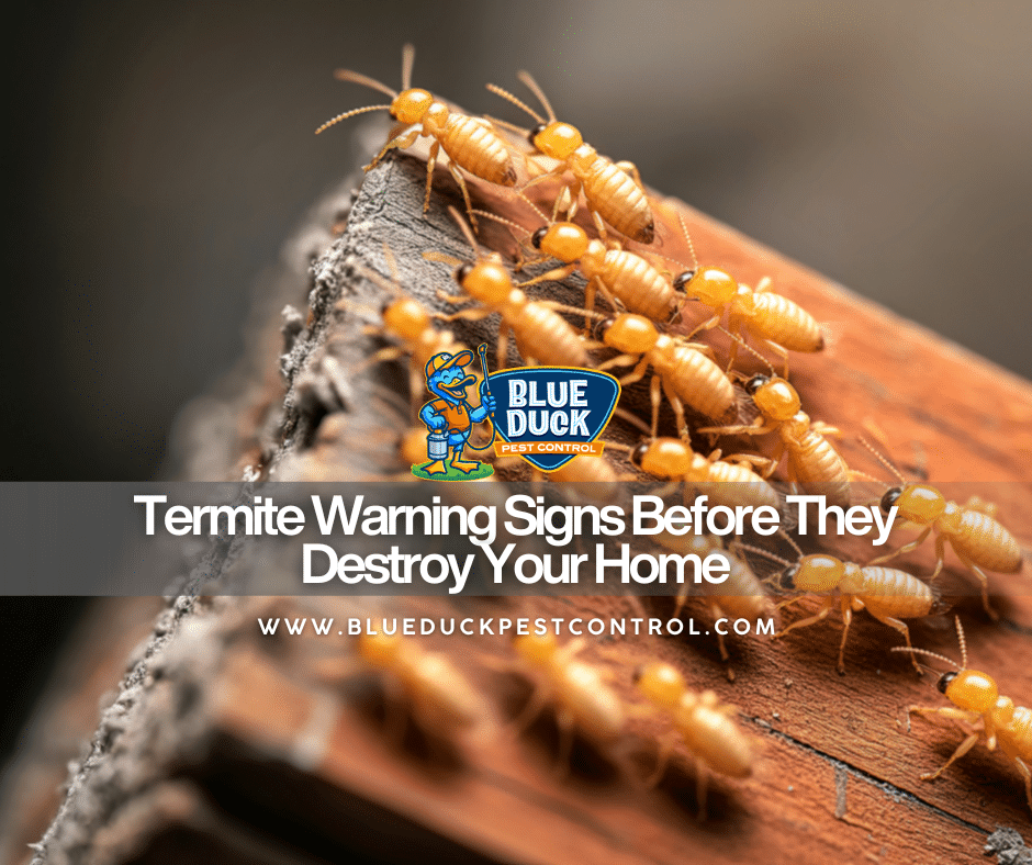 Termites infesting home walls highlighting why termite warning signs matter for Indianapolis homeowners.