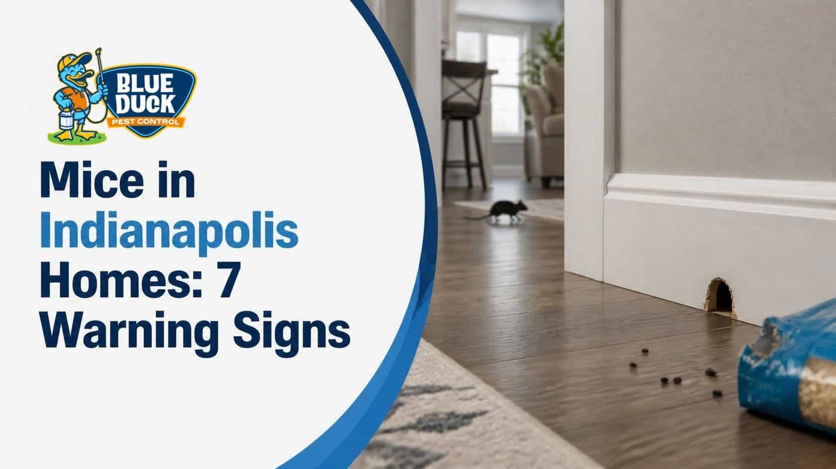 Mice in Indianapolis homes hiding indoors during fall near Greenwood and Lawrence, Indiana.