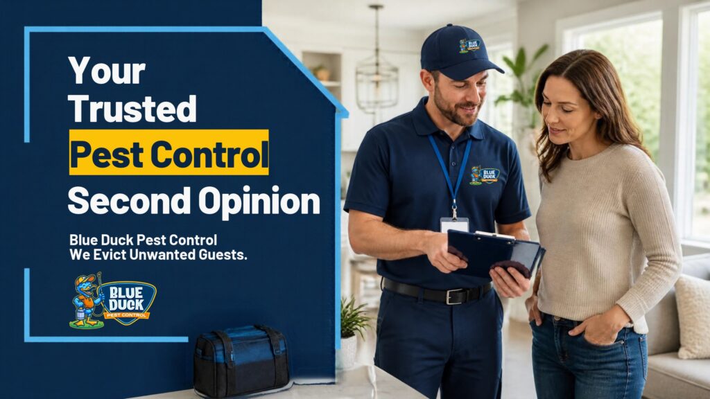 Pest control second opinion in Indianapolis for homeowners comparing expensive pest control quotes and seeking honest, affordable treatment options.